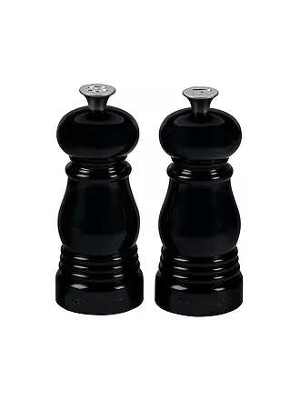 LE CREUSET | Mini Salz- & Pfeffermühlen Set 12,5cm Schwarz | 